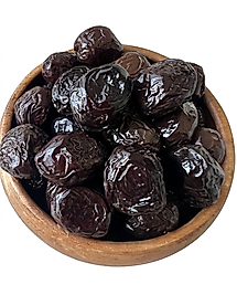 Gemlik Az Tuzlu Mega Yağlı Sele Taş Baskı  Siyah Zeytin 2 Kg
