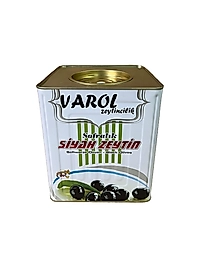 Gemlik Az Tuzlu Mega Yağlı Sele Taş Baskı  Siyah Zeytin 10 Kg