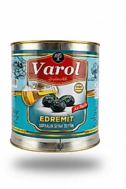 Edremit Az Tuzlu Yağlı Sele Taş Baskı Siyah Zeytin 2 Kg