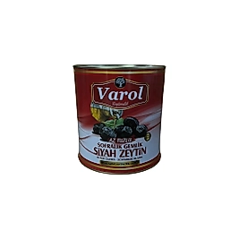 Süper  Az Tuzlu Yağlı Sele Taş Baskı  Siyah Zeytin 2 Kg